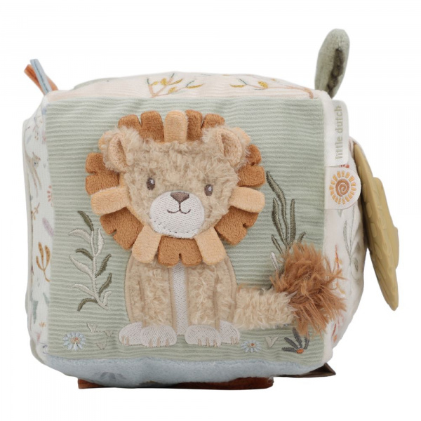 Cube d'activités soft - safari friends Little dutch