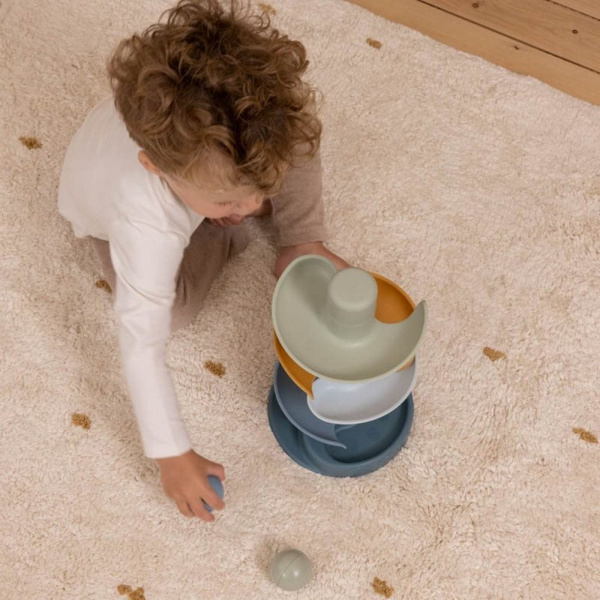 Tour en spirale bleu Little dutch