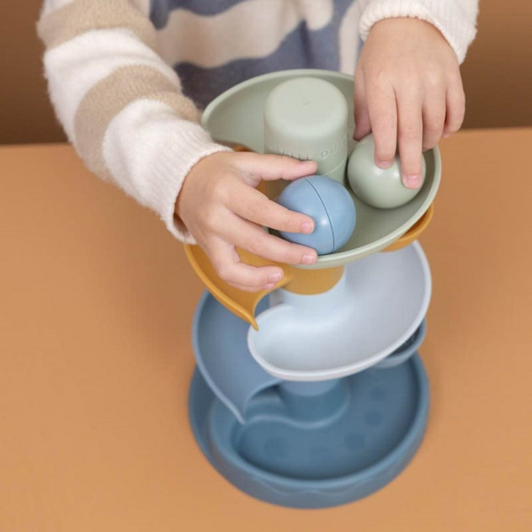 Tour en spirale bleu Little dutch