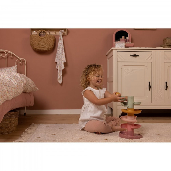 Tour en spirale rose Little dutch