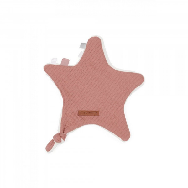 Doudou étoile - pure pink blush Little dutch