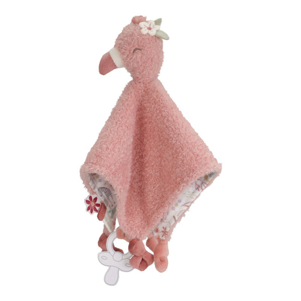 Doudou flamant rose - safari friends Little dutch