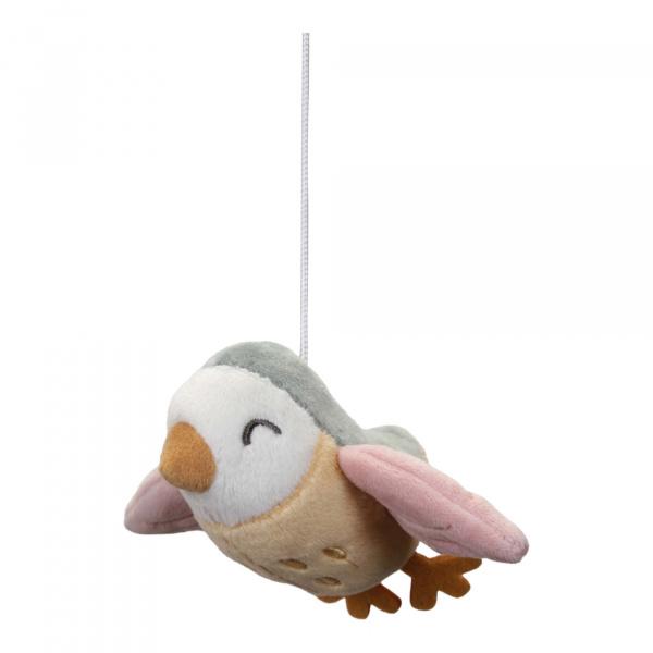 Mobile musical en bois flowers & butterflies Little dutch