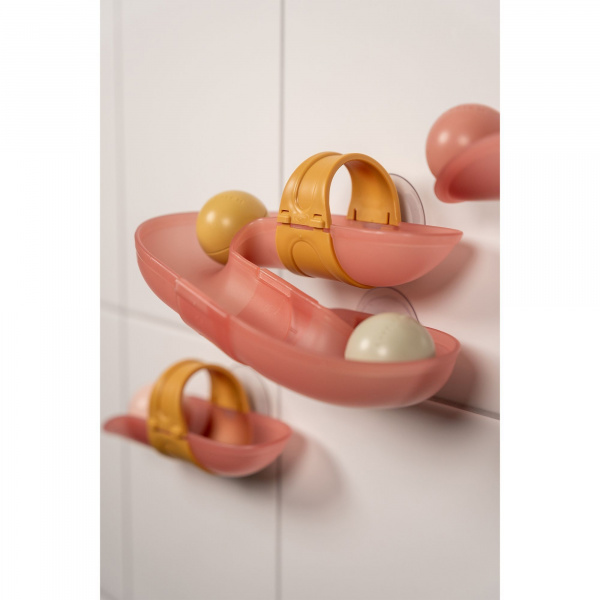 Circuit de bain avec balles - rose Little dutch