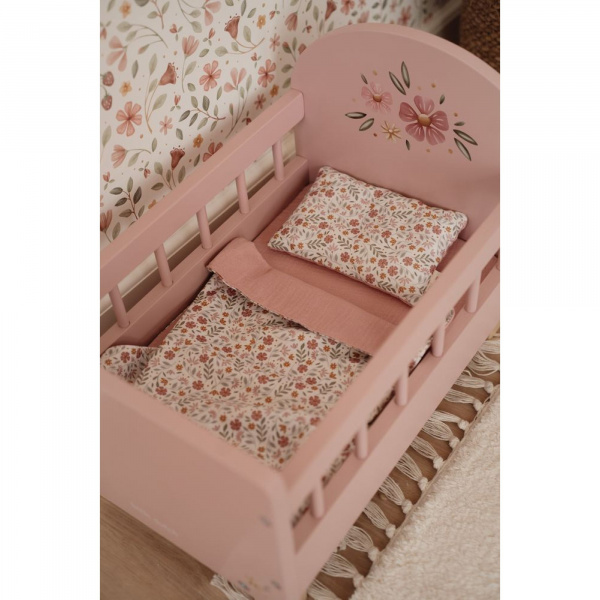 Lit en bois pour poupée fsc Little dutch