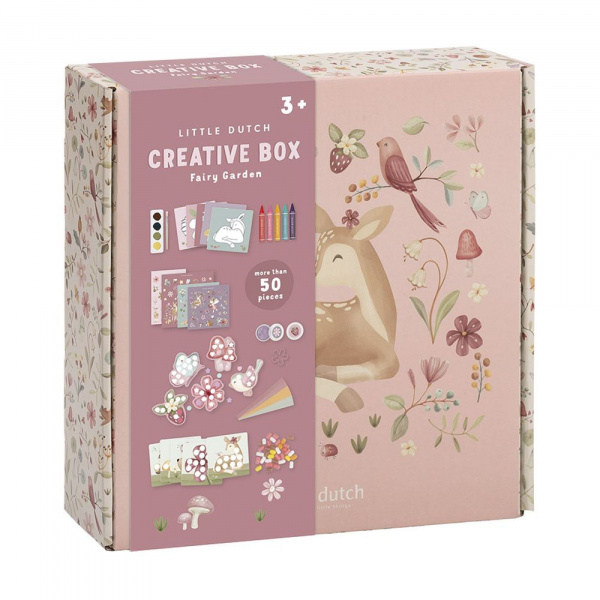 Boîte d'activités créatives xl - fairy garden Little dutch
