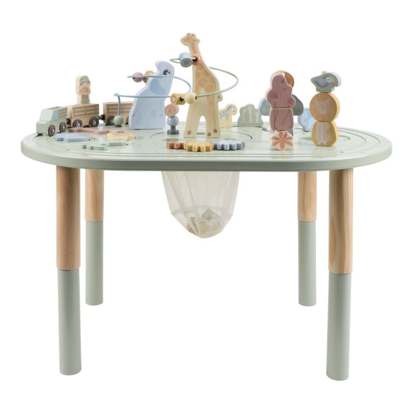 Grande table d'activités en bois - safari friends Little dutch