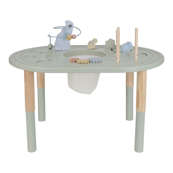Grande table d'activités en bois - safari friends Little dutch