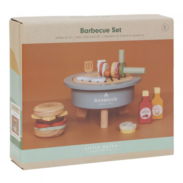 Ensemble de jouets barbecue fsc Little dutch
