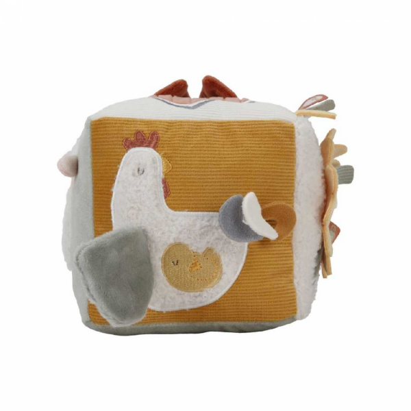 Cube d'activités soft - little farm Little dutch