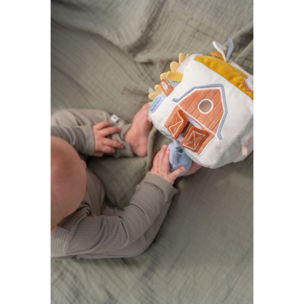 Cube d'activités soft - little farm Little dutch