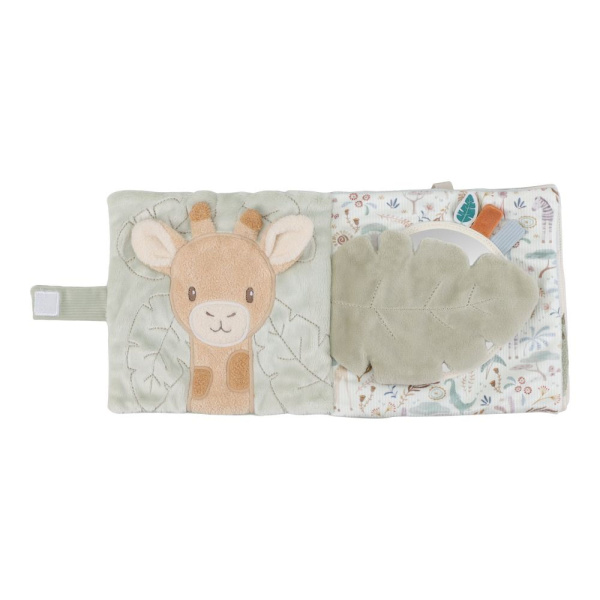 Livre tissu d'activités - safari friends Little dutch