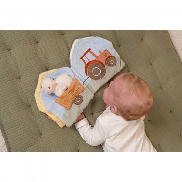 Livre bébé en tissu little farm Little dutch