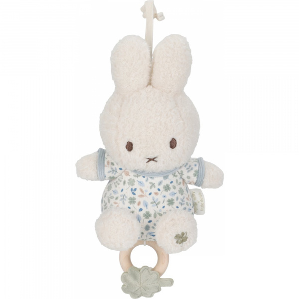 Peluche musicale à suspendre miffy - lucky leaves Little dutch