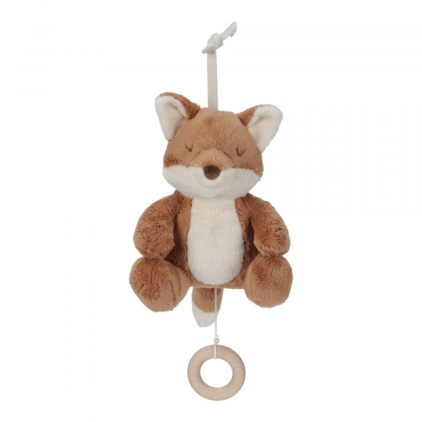Peluche musicale à suspendre renard - forest friends Little dutch