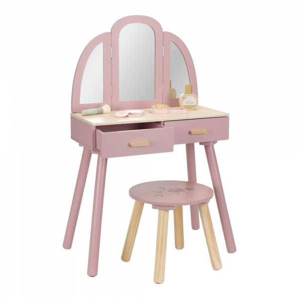 Coiffeuse en bois fsc Little dutch