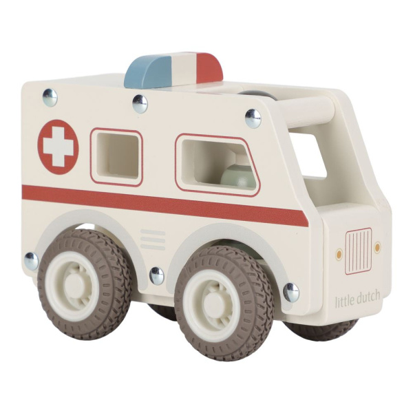 Ambulance en bois fsc Little dutch