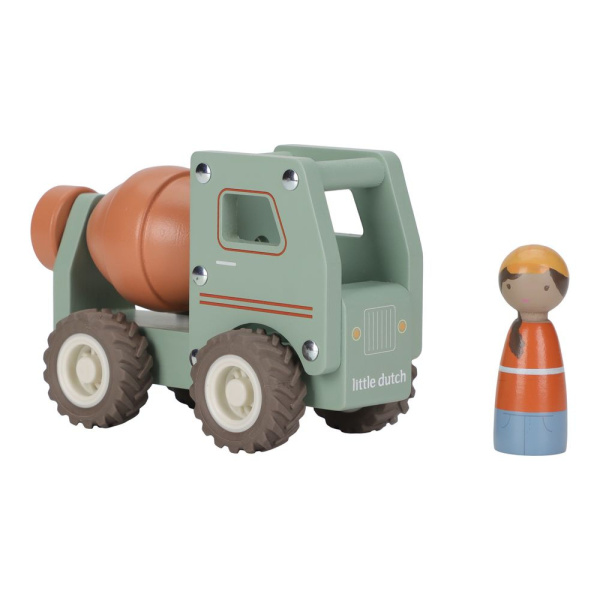Camion toupie en bois fsc Little dutch