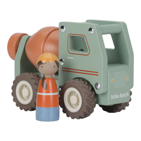Camion toupie en bois fsc Little dutch