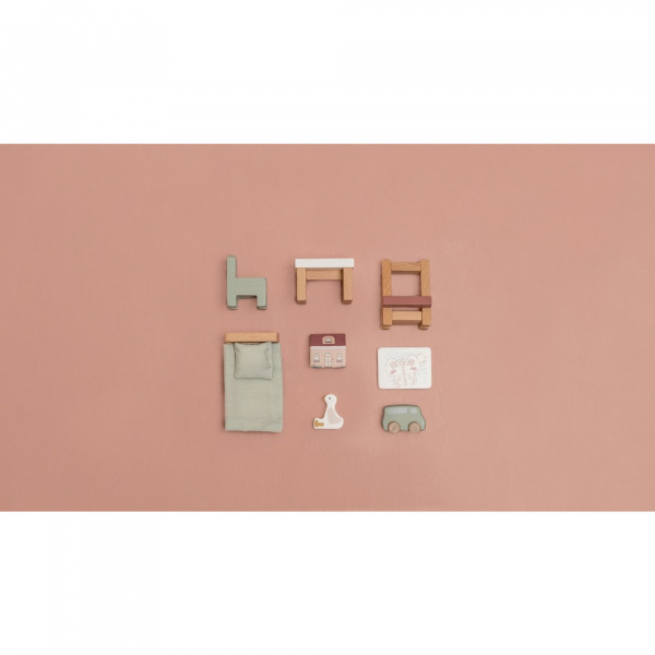 Maison de poupée en bois cuisine Little dutch