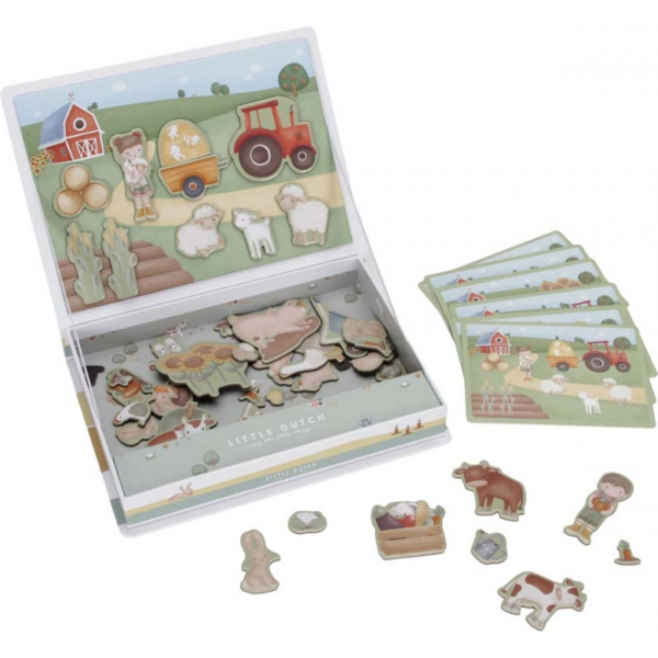 Puzzle magnétique fsc - little farm Little dutch