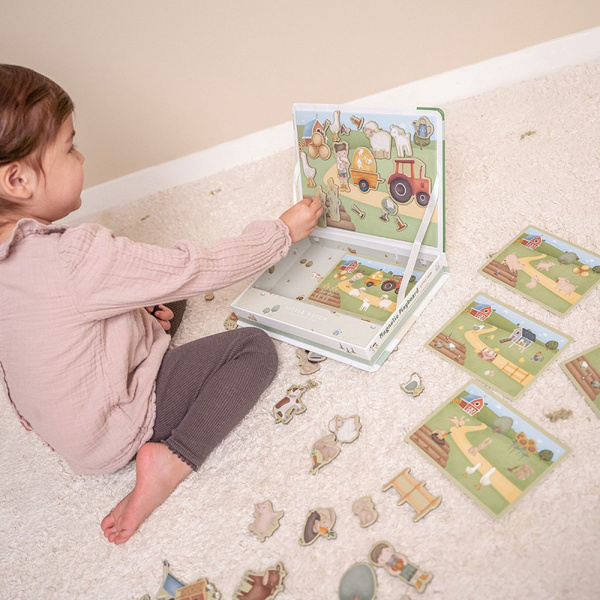 Puzzle magnétique fsc - little farm Little dutch