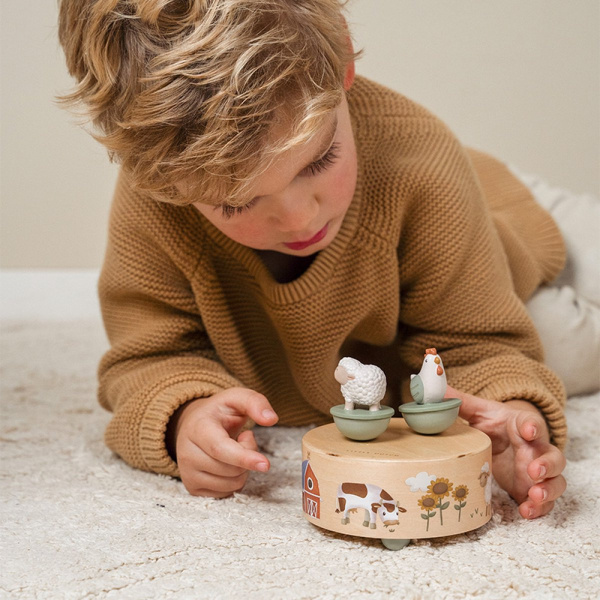 Boîte à musique fsc - little farm Little dutch