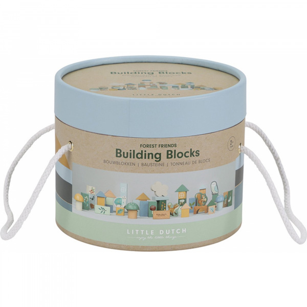 Blocs de construction en bois fsc - forest friends Little dutch