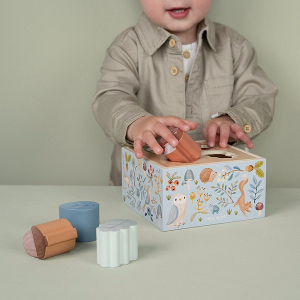 Boîte à formes en bois fsc - fairy garden Little dutch