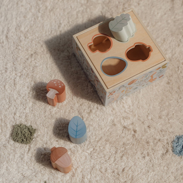 Boîte à formes en bois fsc - fairy garden Little dutch