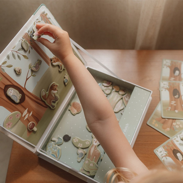Puzzle magnétique fsc - forest friends Little dutch