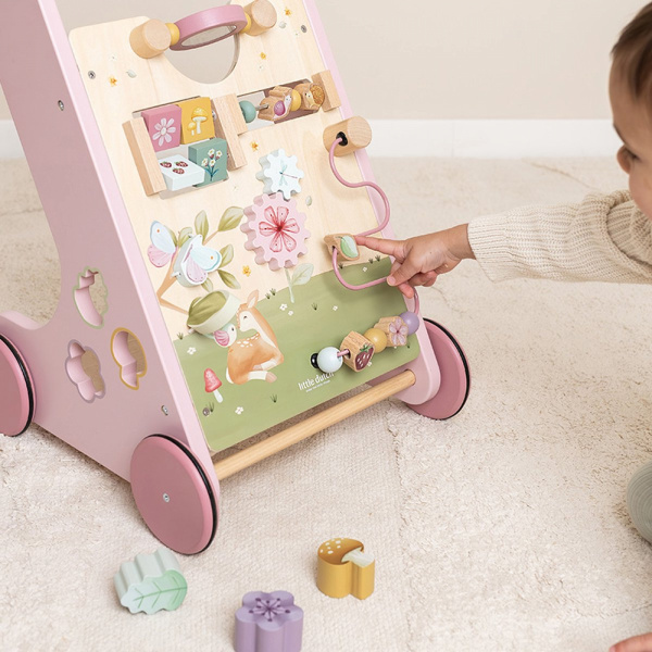 Chariot de marche fsc - fairy garden Little dutch