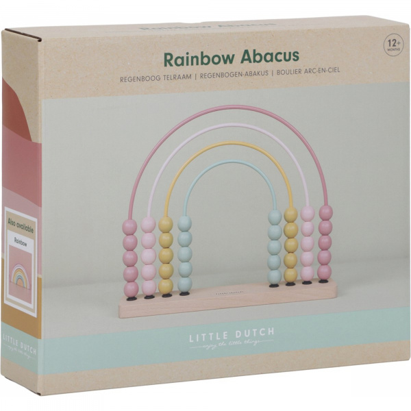 Boulier arc-en-ciel fsc - fairy garden Little dutch