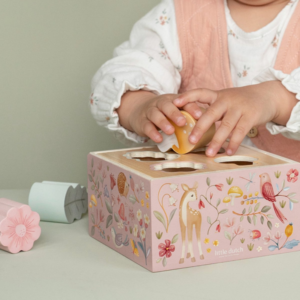 Boîte à formes en bois fsc - fairy garden Little dutch