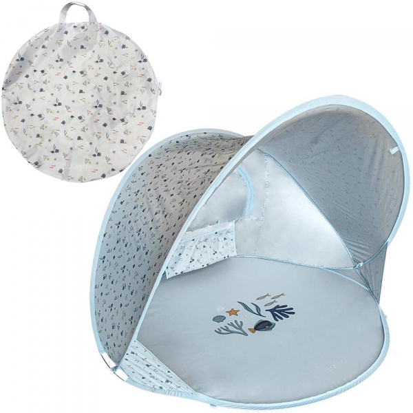 Tente de plage pour enfant ocean dreams blue Little dutch