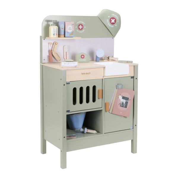 Cabinet de vétérinaire en bois fsc Little dutch