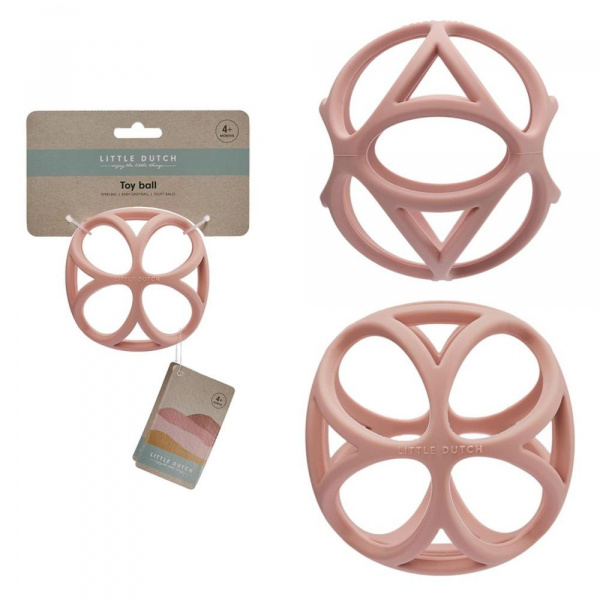 Balle sensorielle - rose Little dutch