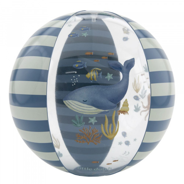 Ballon de plage - ocean world - 35 cm Little dutch