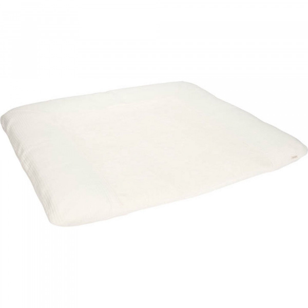 Housse pour matelas à langer - pure soft white Little dutch