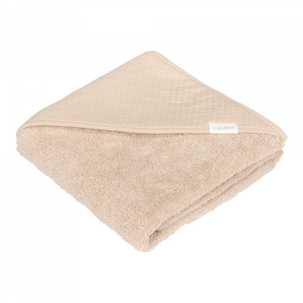 Cape de bain - pure beige - 75 x 75 cm Little dutch