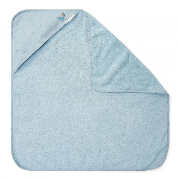 Cape de bain - pure denim blue - 75 x 75 cm Little dutch
