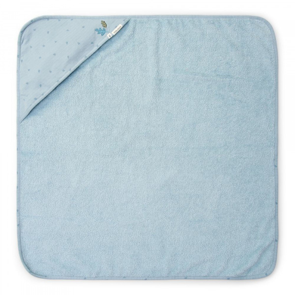 Cape de bain - pure denim blue - 75 x 75 cm Little dutch