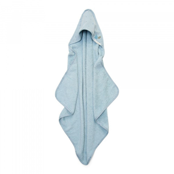 Cape de bain - pure denim blue - 100 x 100 cm Little dutch