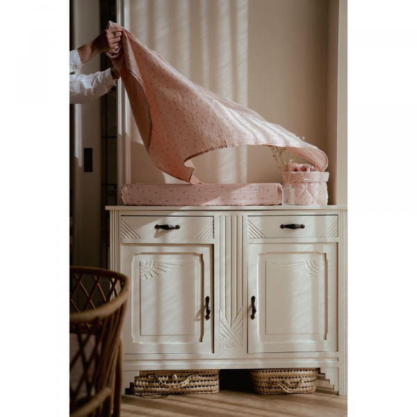 Housse pour matelas à langer - vintage sunny stripes Little dutch