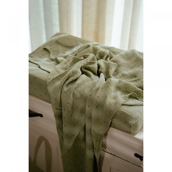 Housse pour matelas à langer - vintage sunny stripes Little dutch