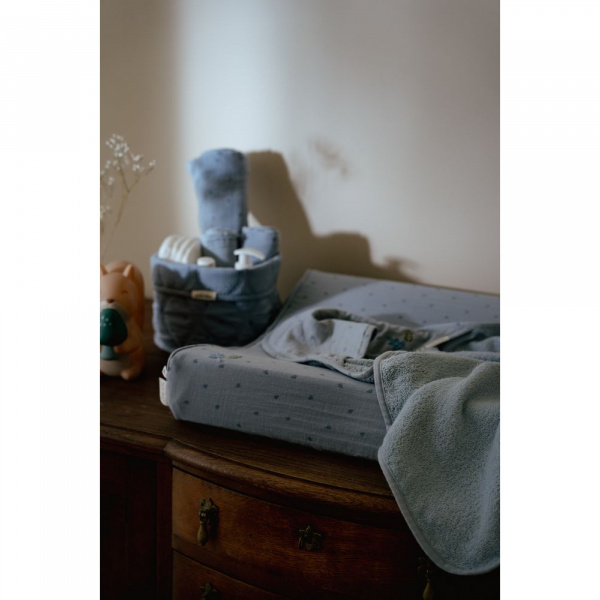 Housse pour matelas à langer - vintage sunny stripes Little dutch