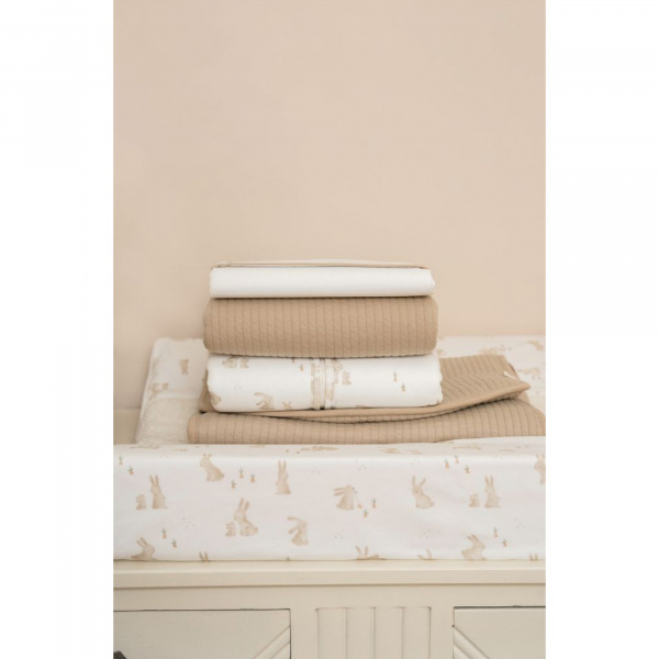 Housse pour matelas à langer - vintage sunny stripes Little dutch