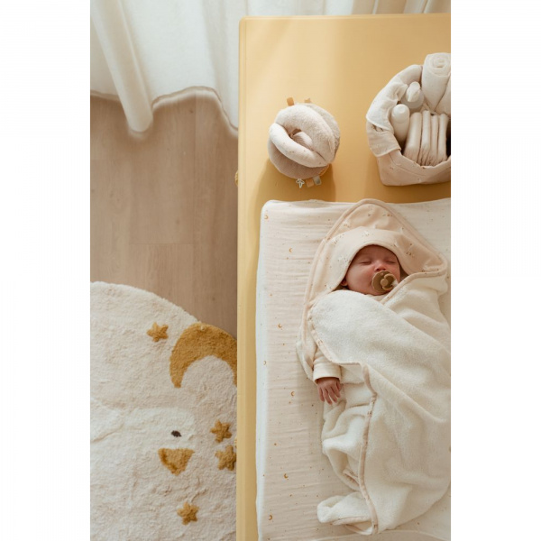 Housse pour matelas à langer - vintage sunny stripes Little dutch