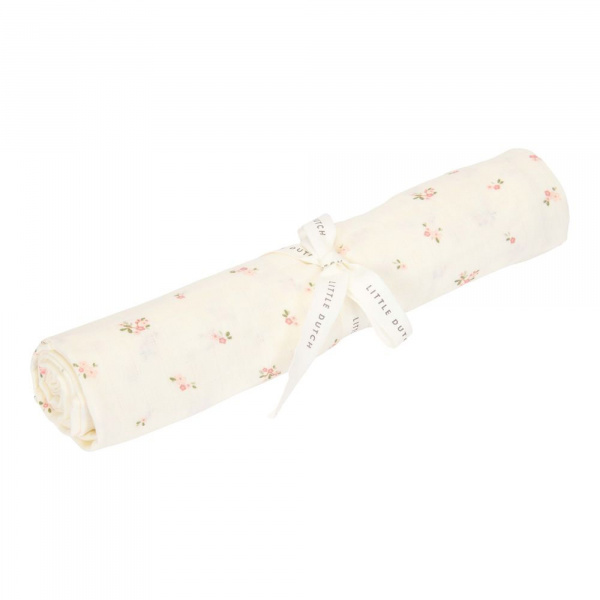 Lange xl en gaze de coton - fairy blossom Little dutch