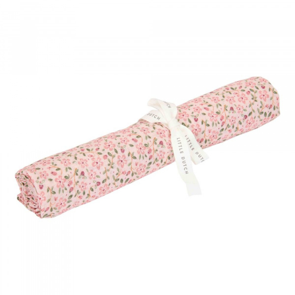 Lange xl en gaze de coton - fairy floral Little dutch